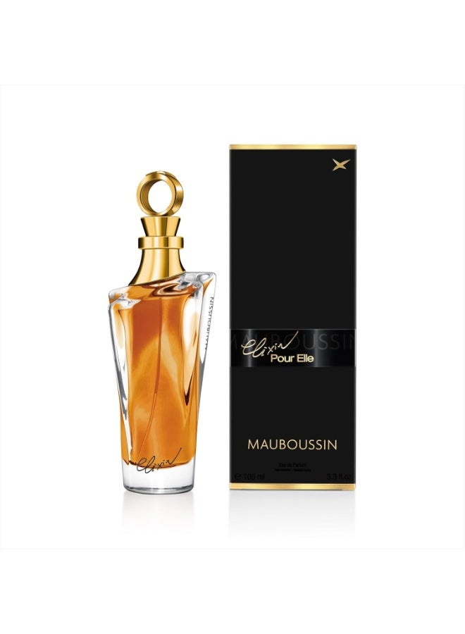 Mauboussin Elixir Pour Elle Eau De Parfum 100Ml Spray Original Fragrance - Image 1